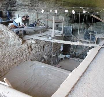 Excavations at Kozarnika Cave